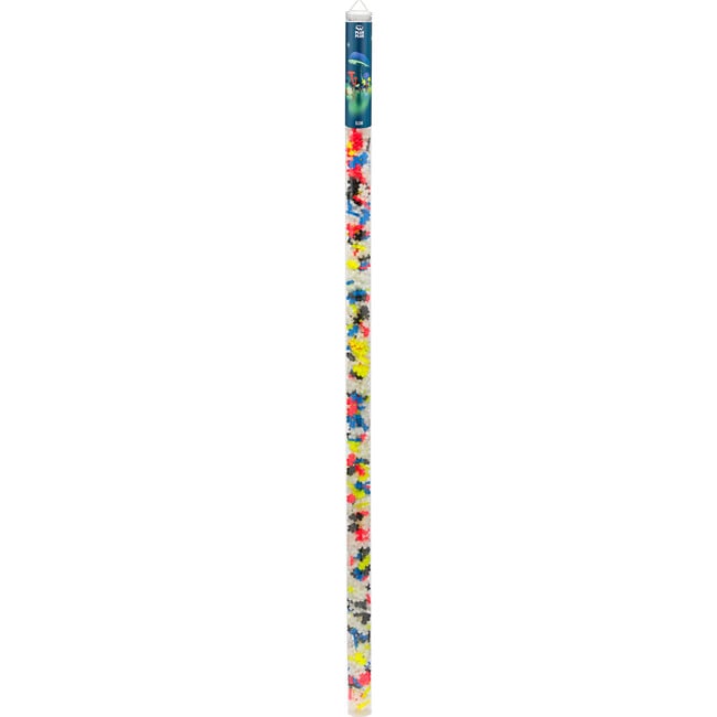 Plus-Plus: Super Tube - Glow-In-The Dark Mix -500 Pieces