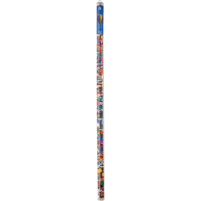 Plus-Plus: Super Tube - Basic Color Mix - 500 Pieces