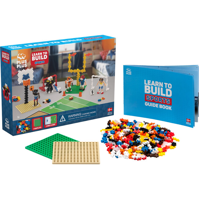 Plus-Plus: Learn to Build - Sports - 380 Piece Set