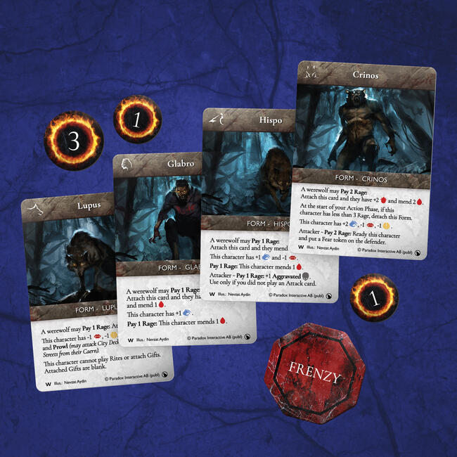 Renegade Game Studios: Vampire: The Masquerade Rivals Expandable Card Game - Games - 4