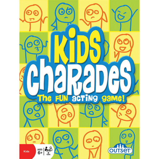 Outset Media: Kids Charades (New Box Size) - 300 Charades