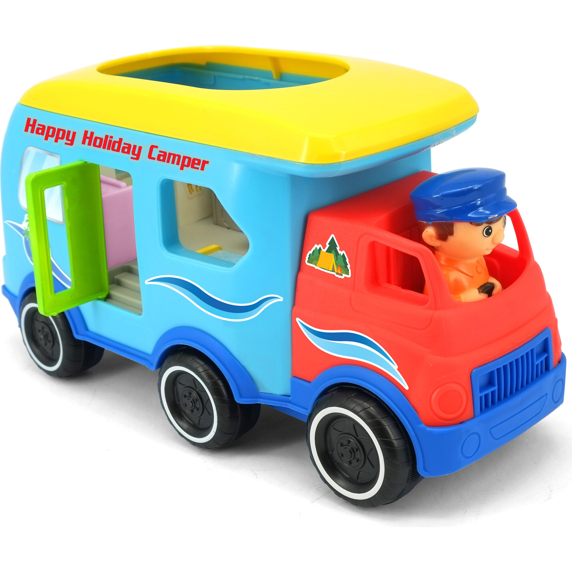 Light & Sound: Activity Happy Camper - Motorized Toy Vehicle - Transportation - 1