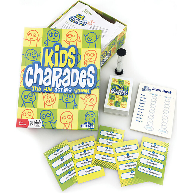 Outset Media: Kids Charades (New Box Size) - 300 Charades - Games - 3