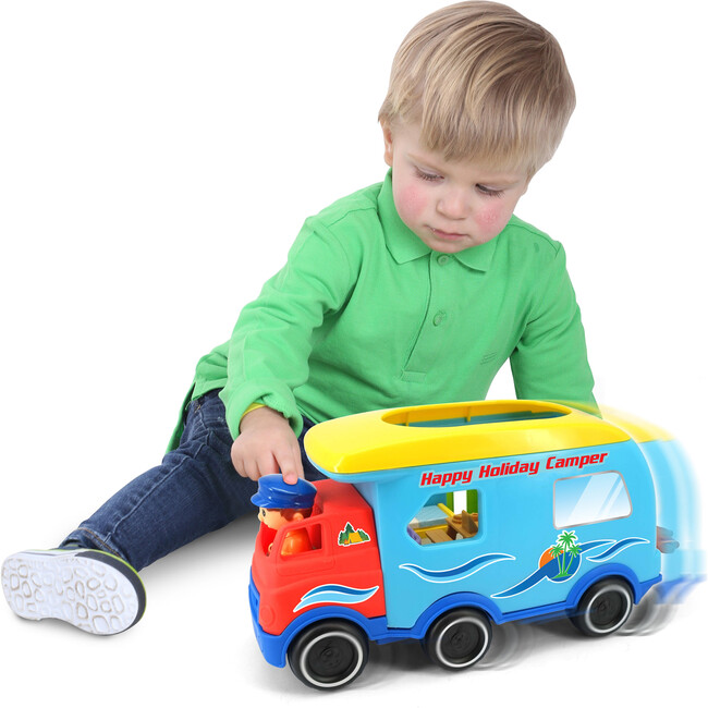 Light & Sound: Activity Happy Camper - Motorized Toy Vehicle - Transportation - 2