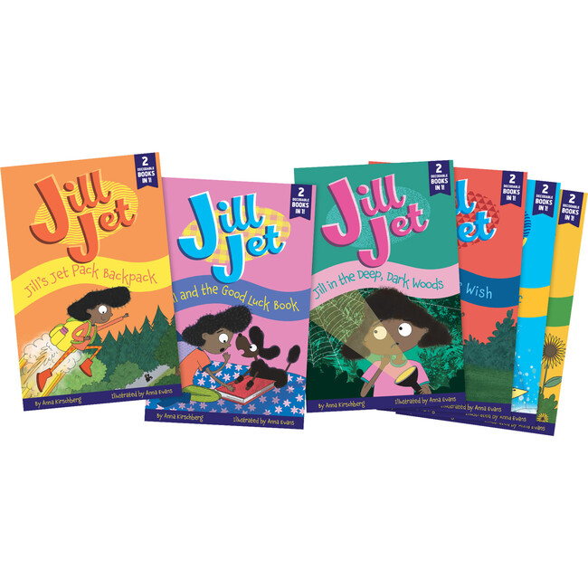 Jill Jet  Decodable Reader Chapter Books, Boxed Set
