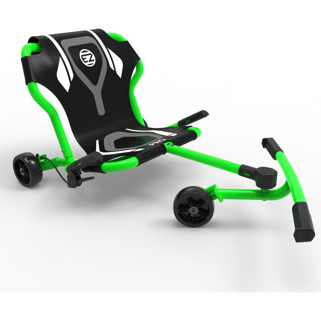 EzyRoller: Pro X - Green - Ride-On Scooter, Kids & Adults Ages 9+
