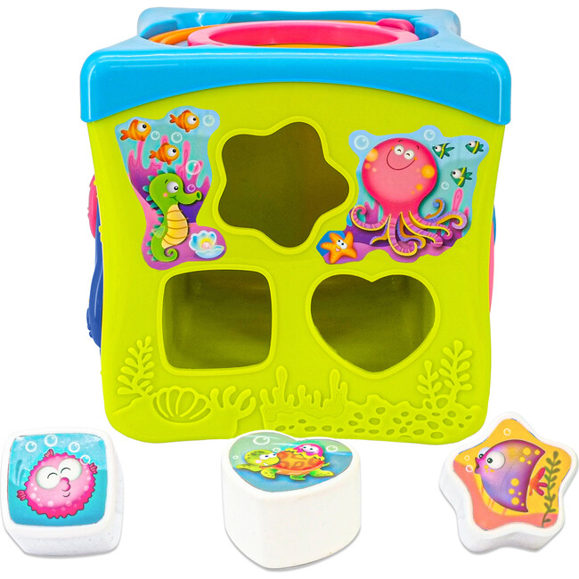 Light & Sound: Activity Cube - Music & Animal Themed Interactive Toy - Infant - 4