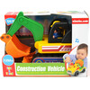 Light & Sound: My First Excavator - Motorized Construction Toy Vehicle & Figure - Transportation - 5