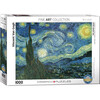 Eurographics: Starry Night by Vincent Van Gogh - 1000 Piece Puzzle - Puzzles - 1 - thumbnail