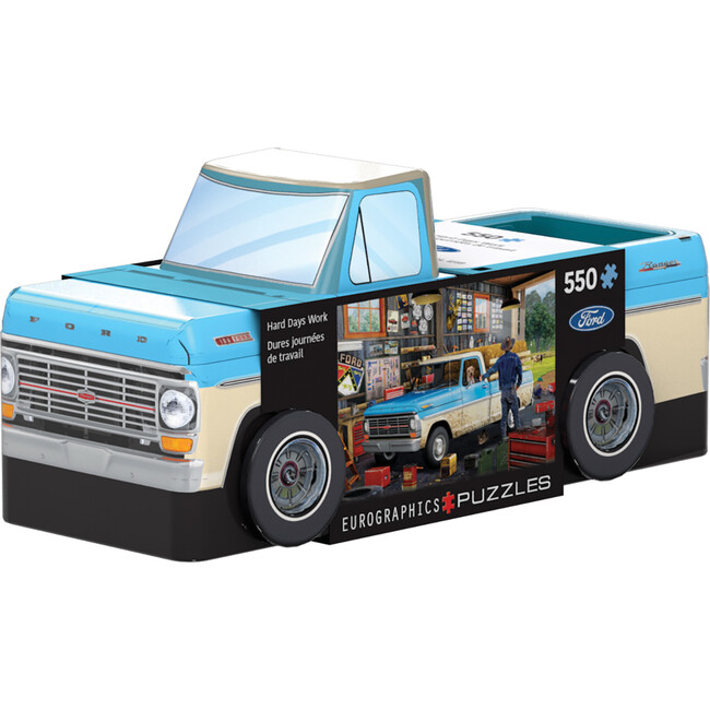 Eurographics: Puzzle Tin: Hard Days Work Ford Pick-Up - 550 Piece Jigsaw