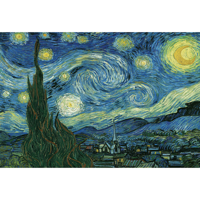 Eurographics: Starry Night by Vincent Van Gogh - 1000 Piece Puzzle - Puzzles - 2