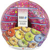 Eurographics: Puzzle Tin: Donut Rainbow - 550 Piece Jigsaw - Puzzles - 1 - thumbnail