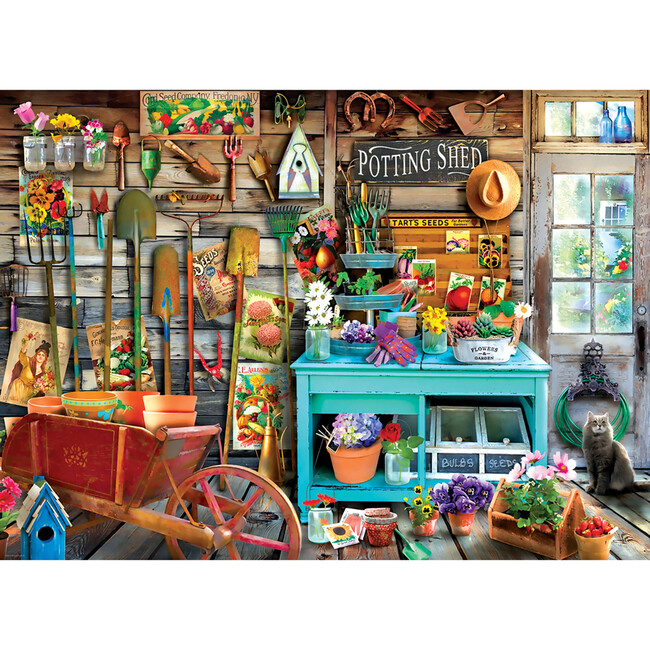 Eurographics: The Potting Shed - 1000 Piece Puzzle - Puzzles - 2