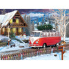 Eurographics: Puzzle Tin: VW Christmas Bus - 550 Piece Jigsaw - Puzzles - 2