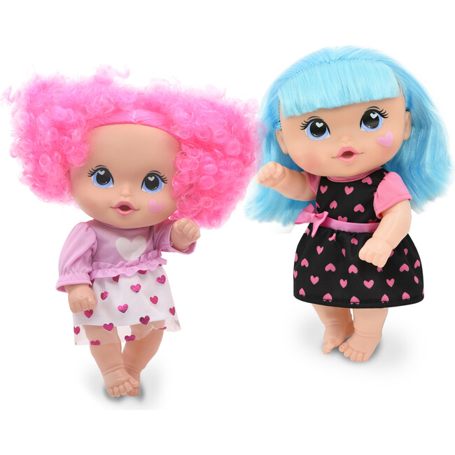 Cuddle Kids: 11" Yummy Hearts Dolls - 2 Pack Hard Body Dolls