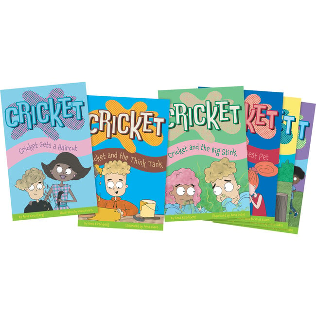 Cricket the Kid Decodable Chapter Books, Boxed Set