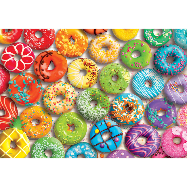 Eurographics: Puzzle Tin: Donut Rainbow - 550 Piece Jigsaw - Puzzles - 2