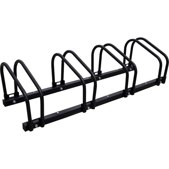 Bicycle Floor Parking Rack Stand for 4 Bicycles