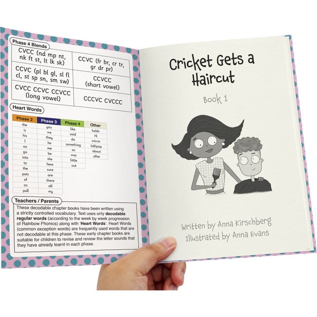 Cricket the Kid Decodable Chapter Books, Boxed Set - Books - 3