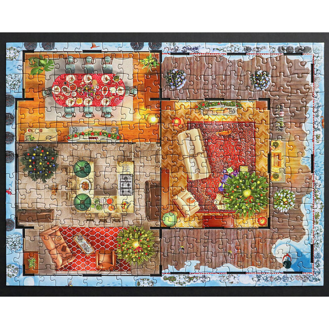 Eurographics: 3D Puzzle: Christmas House - 1100 Pieces - Puzzles - 3