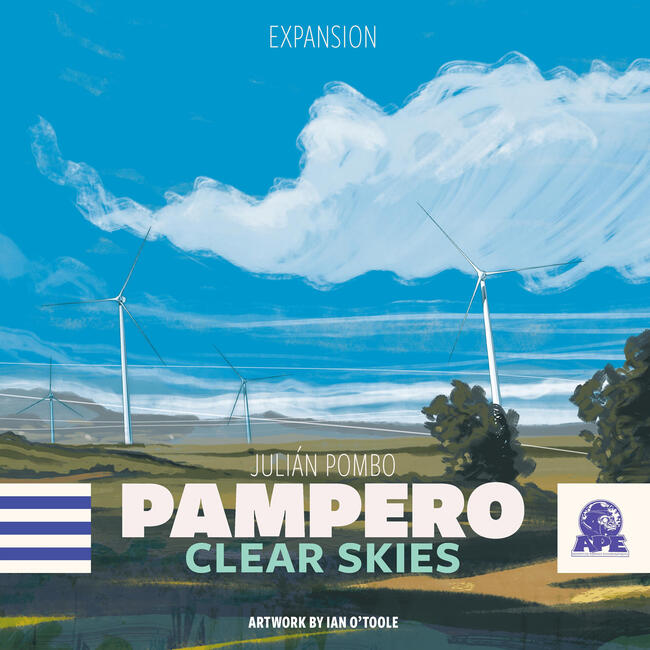 APE Games: Pampero - Clear Skies Expansion - Strategy Board Game - Games - 1