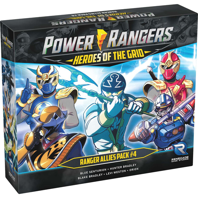 Renegade Game Studios: Power Rangers: Heroes Of The Grid: Allies Pack #4  - Expansion