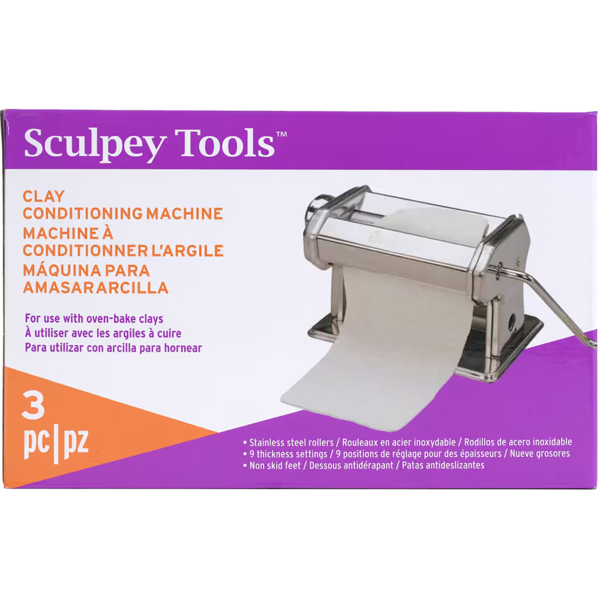 Sculpey: Clay Conditioning Machine - Pasta Machine, Clay Tool - Arts & Crafts - 1