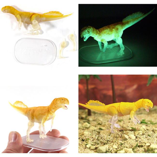 Beasts of the Mesozoic: Glow-In-The-Dark Dinosaur 3-Pack - Velociraptor, Protoceratops & Psittacosaurus - Playsets - 4