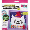 Alex: Glow-In-The-Dark Needlepoint - Cat - DIY Craft Kit - Building Sets - 1 - thumbnail