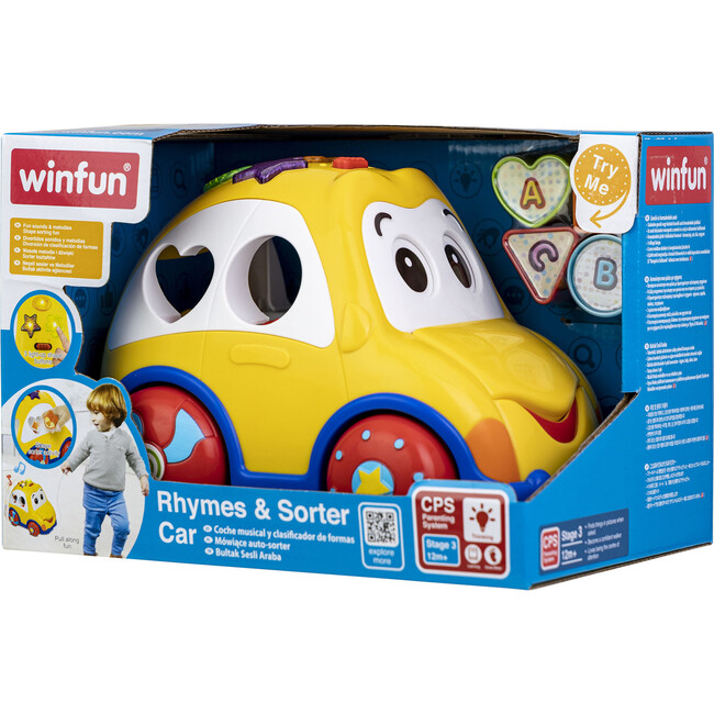 Winfun: Rhymes & Sorter Car - Lights & Sounds