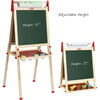 Easy Playhouse Easel for Kids, Wooden Whiteboard & Chalkboard Easel - Arts & Crafts - 6