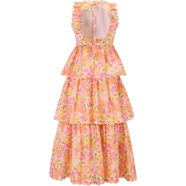 Alexa Print Tiered Frill Maxi Dress, Floral - Dresses - 2