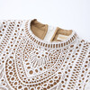 Mania Lace Long Sleeve Dress, Ivory - Dresses - 3