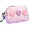 Hook & Loop Lux Belt Bag, Pink And Lavender - Bags - 1 - thumbnail