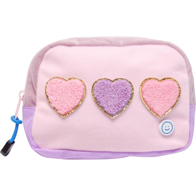 Hook & Loop Lux Belt Bag, Pink And Lavender - Bags - 3