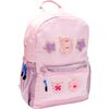 Large Hook & Loop Becco Backpack, Pink/Lavender - Backpacks - 2