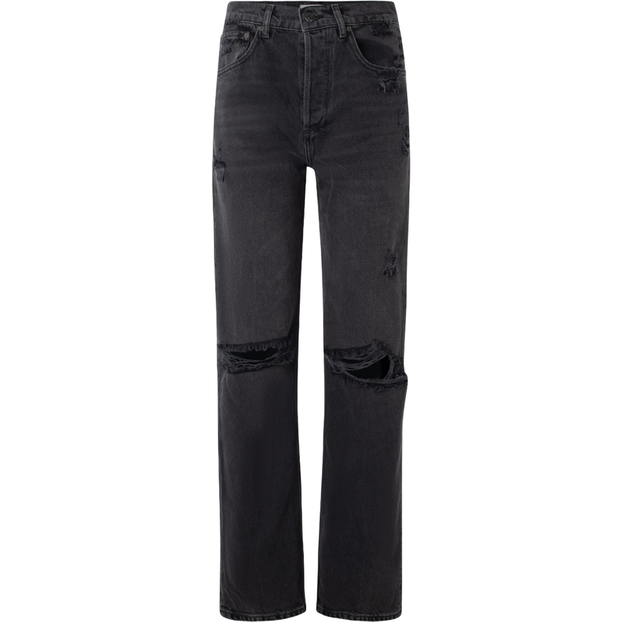 The Ziggy High-Waist Relaxed Fit Straight Leg Jeans, Fatal Attraction - Jeans - 1