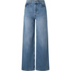 The Jovi Retro High-Rise Baggy Fit Wide Leg Jeans, Rio Bravo - Jeans - 1 - thumbnail