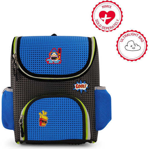 Student Backpack, Electric Blue & Nimix Cool Set of 3