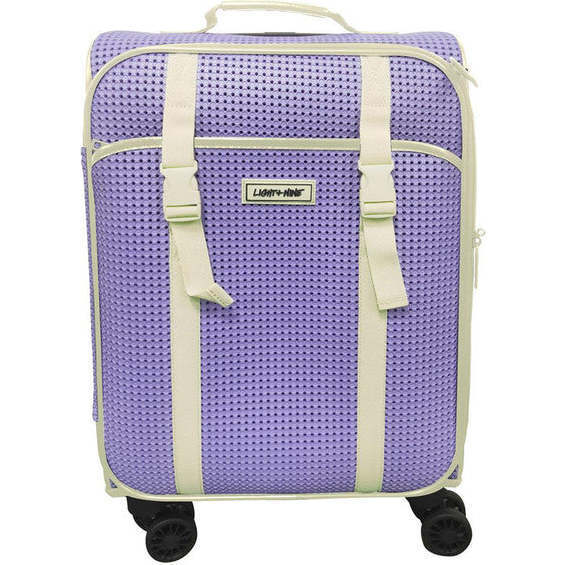 Kids Travel Suitcase 4 Wheel, Faded Lavender