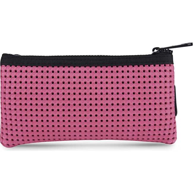 Flat Pencil Pouch, Scarlet Red - School Supplies - 2