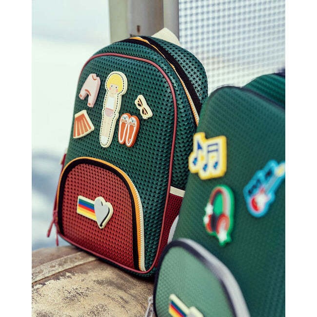 Artist Starter Backpack, Green & Nimix London Set of 3 - Backpacks - 2