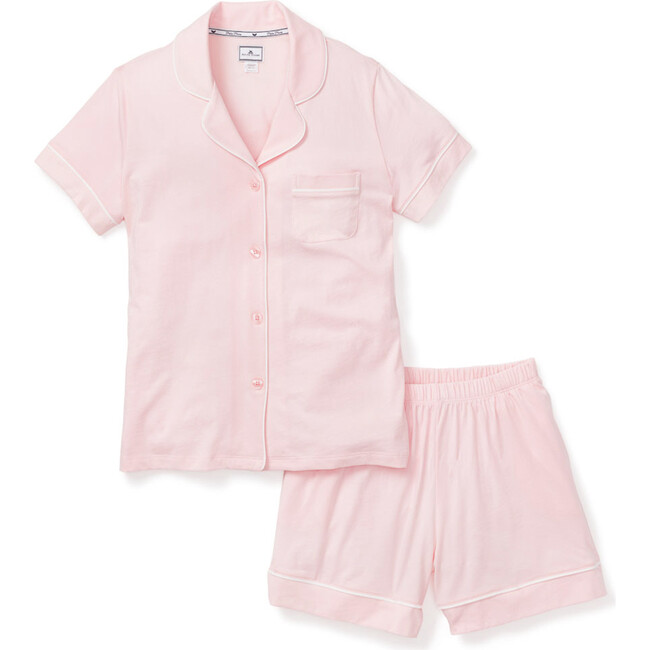 Pima Cotton Short Set, Pink