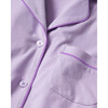 Pima Cotton Short Set, Lavender - Pajamas - 4