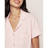 Pima Cotton Short Set, Pink - Pajamas - 3