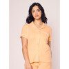 Pima Cotton Short Set, Peach - Pajamas - 5