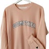 Women's Love On The Cuff Godmother Graphic Print Sweatshirt, Blush - Sweatshirts - 3