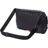 Women's XL Metro Quilt Crossbody Sling Bag, Black - Bags - 2