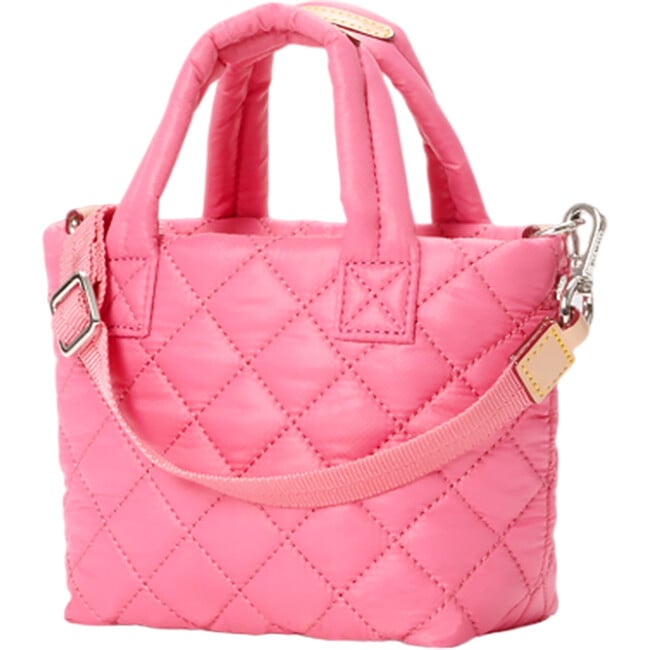 Women's Petite Metro Deluxe Quilt Tote, Flamingo - Bags - 2