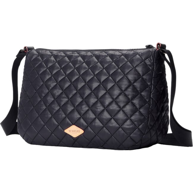 Women's Medium Metro Quilt Crossbody Roxy Bag, Black - Bags - 2